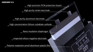 NOHON Redmi Note 10 4G BN59 / Redmi Note 10 5G BN5A / Poco M3 Pro BN5A / Redmi Note 10 Pro 4G BN53 (5020mAh) / Redmi Note 10 Pro 4G BN53 (5020mAh) / Redmi Note 10 Pro 5G BM57 (5000mAh) Battery