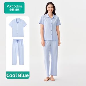 Purcotton | Cooling Water Shiny Cotton Home Wear