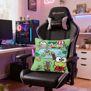Sanrio | Sanrio KEROKEROKEROPPI In Hình 2 Mặt Ngắn Sang Trọng Đệm 40X40Cm Hoạt Hình Sofa Trang Trí Nhà Gối Quà Tặng