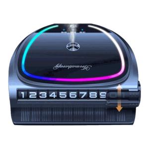 SAMURAI CAR | Automatic Fragrance Solar Car Air Freshener Night Light