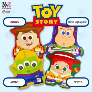 คุณสัมผัสสำหรับพร้อมส่ง🔥 พรมเช็ดเท้า ลาย Toy Story ลิขสิทธิ์แท้ 100% พรมห้องน้ำ พรมปูพื้นห้อง พรมเช็ดเท้าน่ารักๆ พรม พรมปูพื้นในห้องครัว ขนาด 40x60 cm