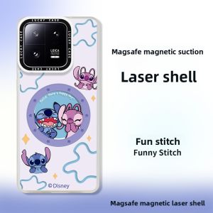 MASFEIL | Magnetic Stand Case for Xiaomi 14 & 13Pro Silicone Full-Cover Protective Case