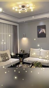 Simple Rubiks Cube Crystal Ceiling Light Living Room Dining Room Bedroom Study Modern Pendant Light