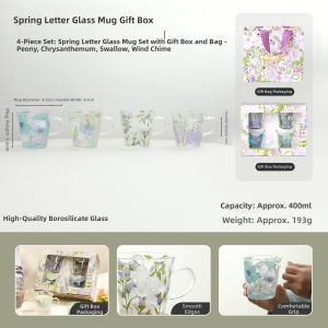 LOTUS BLUE | Luxury Niche Glass Cup Gift Set