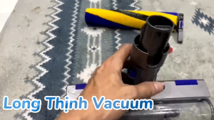 Ống ruột gà màu xanh cho máy hút bụi dyson V12 / V10 Slim / Digital Slim