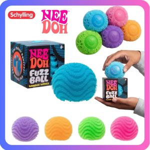 Schylling | Nee Doh Fuzz Ball Series Desktop decompress Ornament Stress Relief Toys Suitable for Under Pressure Fun Soft Stress Ball gifts
