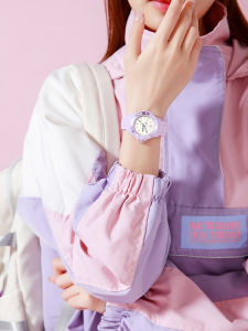 Đồng Hồ Trẻ Em Bé Gái Quà Tặng Sinh Nhật Thiết Thực 6 Một Lễ Hội Phiên Bản Đặc Biệt Kích Thước Nhỏ Màu Sắc Trẻ Em Hộp Quà Tặng Sáng Tạo