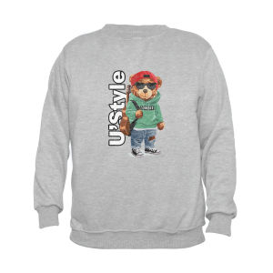 TopOne88 Sweater Basic Crewneck Fleece Pria Wanita Dewasa Sablon DTF Ustyle