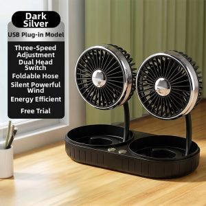Silent Strong Home AC Fan Usb Portable Desktop Car