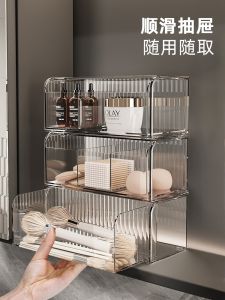 ชั้นวางของแบบลิฟต์แบบชั้นวางของแบบชั้นกระจกสำหรับห้องน้ำแบบมีตะเข็บ ชั้นวางของในกระจก ชั้นวางของในครัว เครื่องมือจัดระเบียบ