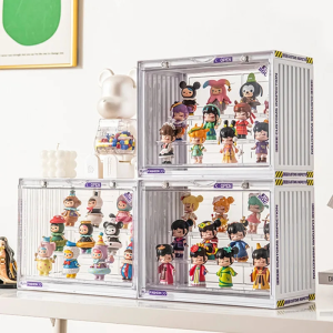 Acrylic Display Cabinet Case: A Dustproof Storage Solution for Your Toy Doll Figures