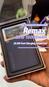 Original Remax Powerbanks 10K Type C Powerbank 20W PD 5A Fast Charging Power Bank Fast Charge Power Banks 10000 mAh