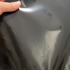 HDPEพลาสติกปูบ่อ ผ้าใบปูบ่อ ผ้ายางบ่อสีดำ 0.3-0.5mm ผ้าใบบ่อ ฝาบ่อพลาสติก เมมเบรนกันน้ำ ทนทาน70ปี