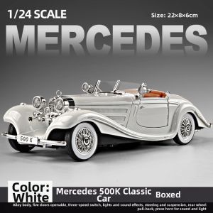 Vintage 300SL Metal Diecast Car Model Replica Collectible Toy for Boys