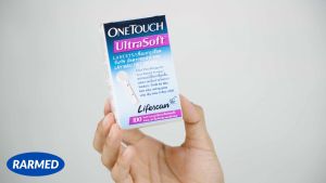 Hộp 25 & 100 kim lấy máu bút lấy máu máy đo đường huyết Lifescan Onetouch Ultrasoft