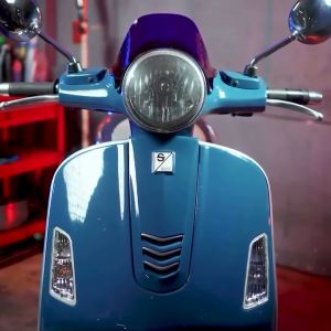 Windshield Sport Screen Sectbill Blue Vespa Lx 2v 3v Iget Sportscreen