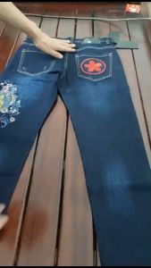 QUẦN JANE NAM THÊU CÁ CHÉP [ HÀNG CAO CẤP]