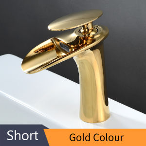 2026 New Luxury Artistic Waterfall Basin Faucet Silver Brass Single Handle Bathroom Mixer Tap Unique Design Vanity Sink Crane