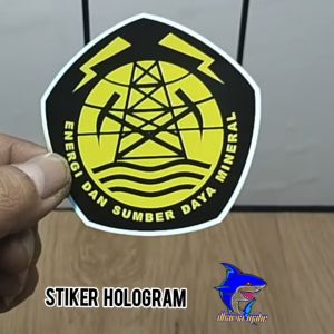 KEMENTRIAN ESDM RI STIKER KEMENTRIAN ESDM RI STIKER HOLOGRAM
