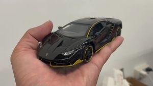 โมเดลรถเหล็ก LAMBORGHINI CENTENARIO สเกล1/32 เปิด-ปิดประตูได้ ไม่ไฟมีเสียง ล้อยาง มีลานวิ่งได้ โมเดลรถ ลัมโบร์กินี 3224B-1 #