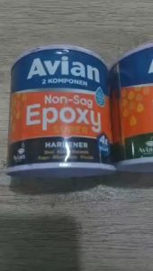 AVIAN-Lem-EPOXY-Non-Sag-2-Komponen-(Resin+Hardener)Avian Brand Lem Kapal laut lem serbaguna