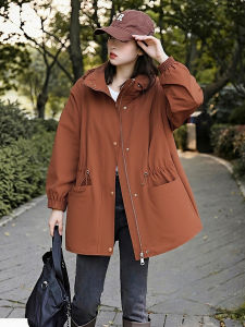 Design Fashionable Hooded Windbreaker Autumn Winter New Womens Relaxed Casual Sports Jacket