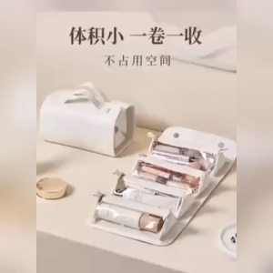 KW 4-in-1 Makeup OrganizerWith Detachable Design Travel Toiletry Bag Folding Makeup Bag