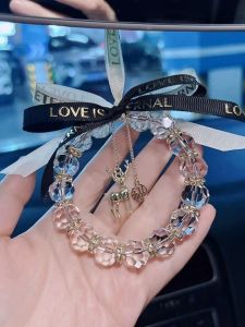 2025 Mẫu Mới Một Con Đường an Toàn Xe Hơi Trang Trí Treo Cao Cấp Sáng Tạo Cho Nữ Cảm Giác Cao Cấp Trang Trí Nội Thất Xe Hơi