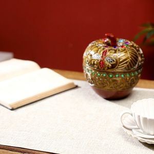 กล่องไม้เนื้อแข็งแกะสลักเครื่องประดับผลไม้แห้งสตริงสร้อยข้อมือพระพุทธรูปกล่องป้ายศาลวินเทจถ่ายภาพอุปกรณ์จัดเก็บกระป๋องชา กล่องเก็บของเล็ก