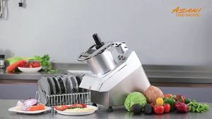 Máy thái rau củ quả công nghiệp dùng cho nhà hàng và khách sạn thương hiệu Nhật Bản cao cấp Asaki VC65MS
