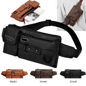 New style high-quality ladies waist bag travel PU leather crossbody bag shoulder bag with large capacity multi-functional