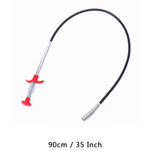 Length 0.6M/1.6M Bend Curve Grabber Spring Grip Tool For Home Garden Usage 4 Claw Flexible Long Reach Pick Up Tool Sink pipe uncloggers