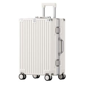 Luggage Aluminum Frame 20-Inch Trolley Case Universal Wheel 24-Inch Girls and Boys Boarding Password Suitcase 26-Inch Luggage Case Leather Case