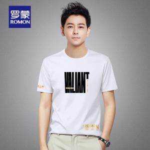 Áo Thun Nam Mùa Hè Modal Ice Silk Cổ Tròn Tay Ngắn Mỏng Ôm Vừa Vặn in Họa Tiết Tay Lửng Áo Thun Thường Ngày Thoáng Khí