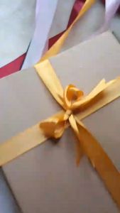 Pita Kain Silk Pita Satin Ribbon Pita Dekorasi Box (harga per 1 M)