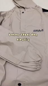 JAS HUJAN RAINCOAT Pria Wanita Terbaik Tebal Kuat Elastis By AKULA Anti Rembes