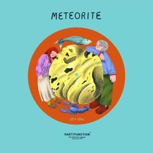 METEORITE Partyfunction x ChubbyNida Slipmat แผ่นสักหลาดซับเสียง