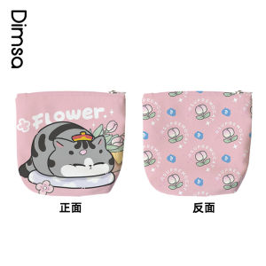 Adorable Mini Canvas Bag Collaborative Edition Card Holder Coin Purse Storage Pouch Cute Spring Summer New Arrival