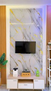 WALLPANEL WPC FLUTED WALLPANEL PVC 3D FLUTED BRUNO SERIES PANJANG 29 METER | DEKORASI DINDING