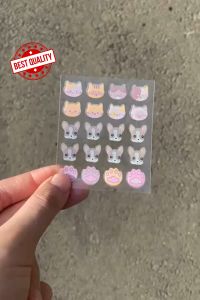 [BPOM] HYDROCOLLOID ACNE PIMPLE PATCH LETS GLOW GROUP STIKER JERAWAT ACNE PATCH MOTIF CAT AND DOG
