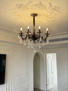 FANCY LAMP CLUB | Vintage American Style Crystal Chandelier