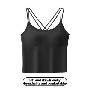 MiiOW | Sleeveless Shaping Bra with Pad Cross Back No Mark