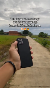 Case Black Premium MOTOROLA MOTO G45 SoftCase Slim Matte Macaron Black SQ