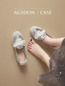 Agsdon | Giày Bệt Nữ Màu Bạc Đem Lại SựThoải Mái