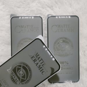 TG Tempered Glass iPhone 11 XR Anti Gores Ceramic spy blue Matte blue Anti pecah