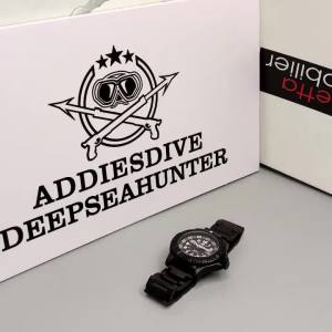ADDIESDIVE Luxury Men Watch Luminous Dial 50m Water Resistance Date Display Outdoor Casual Mens Quartz Men Watch Nylon Strap