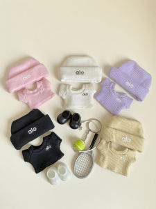 Labubu Original Handmade Tennis Outfit Vinyl Doll Clothes with Hat Sports Wear for Boys And Girls Trendy Collectible Toys