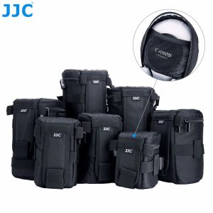 JJC SLR Camera Lens Pouch Bag Waterproof Lens Storage Protective Case Thickened Foam Liner Protector For Lens Multiple Carrying Methods with Various Size