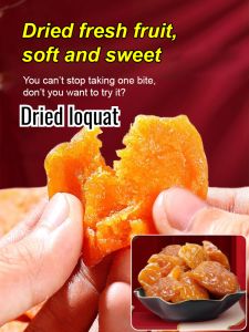 Office Snacks Dried Loquats Pure Natural Dried Loquats Bamboo Salt Loquats