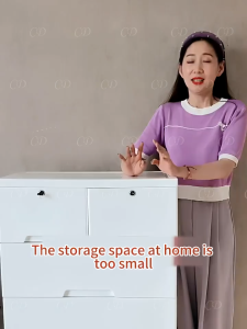 Multi-Layer Storage Drawer Cabinet Chest of Drawers With Wheels Home Organizer Storage With Lock